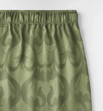 Dior Drawstring Shorts In Green