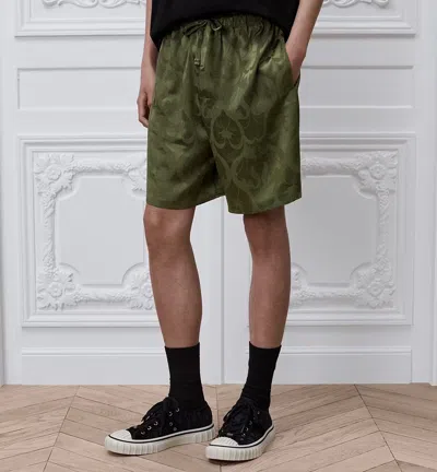 Dior Drawstring Shorts In Green