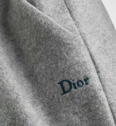 Dior Drawstring Trousers In Gray