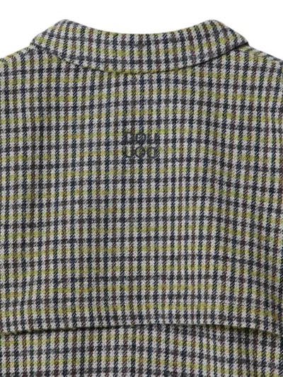 Douuod Long-sleeved Coat In Multi