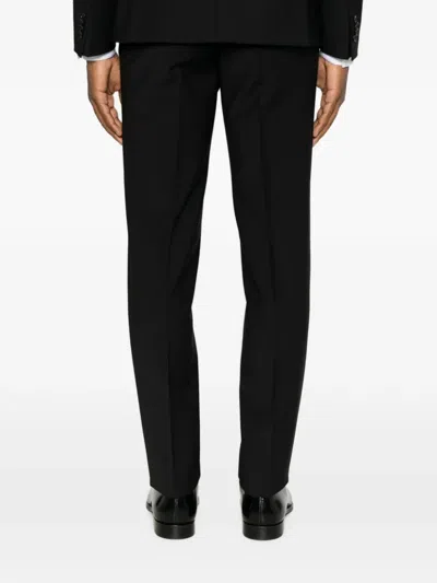 Brian Dales Long-sleeve Buttoned Suit In Multi