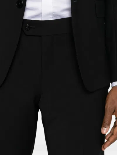 Brian Dales Long-sleeve Buttoned Suit In Multi