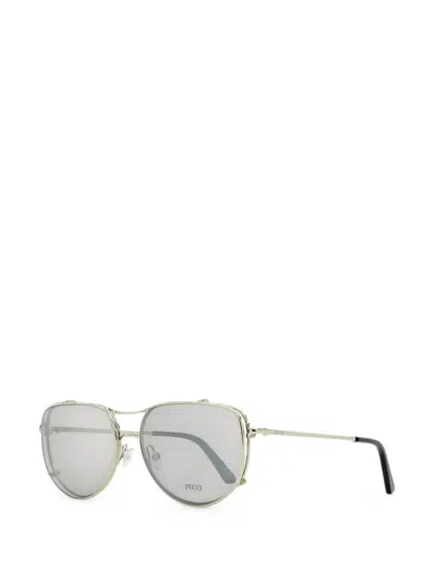 Pucci Pilot-frame Glasses In Multi
