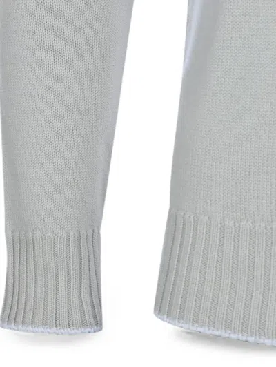 Eleventy Single-breasted Sweater In Gray
