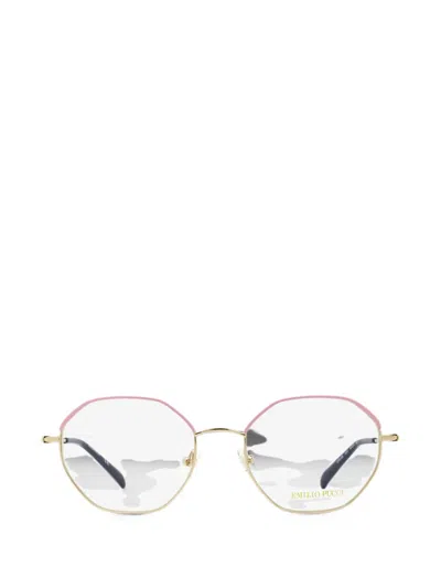 Pucci Ep5169 Geometric-frame Eyeglasses In Multi