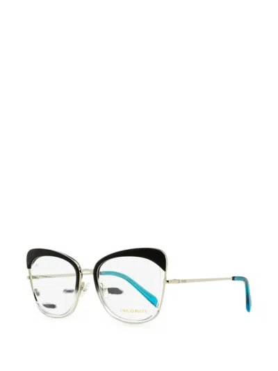 Pucci Butterfly-frame Glasses In Black