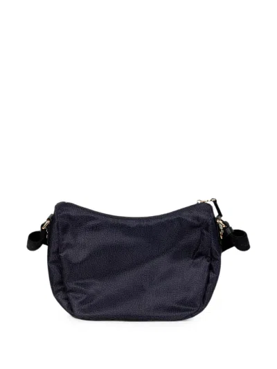 Borbonese Luna Shoulder Bag In Black