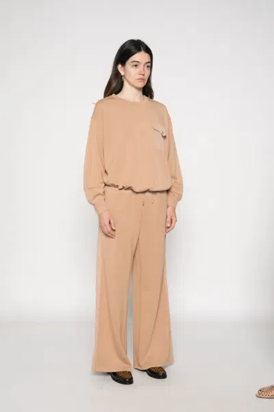 Twinset Flap-pocket Drop-shoulder Sweatshirt In Multi