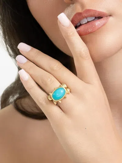 Vram Chrona Ii Chrysocolla Ring In Multi