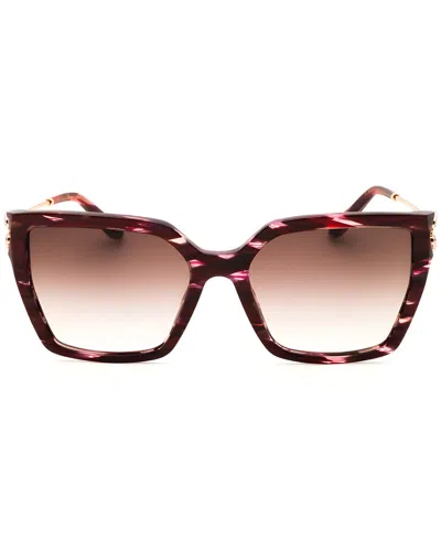 Chopard Chic Rectangular Sunglasses For Women In Multi