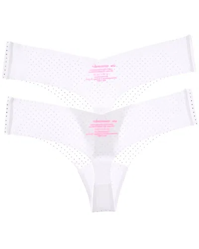 Commando ® 2pk Party Starter Thong In White
