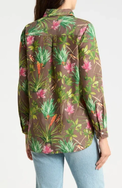J.mclaughlin Jmclaughlin Britt Button Front Shirt In Multi