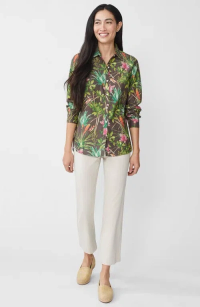 J.mclaughlin Jmclaughlin Britt Button Front Shirt In Multi