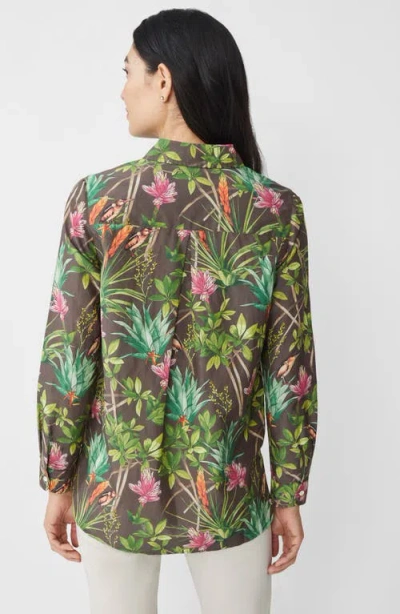 J.mclaughlin Jmclaughlin Britt Button Front Shirt In Multi