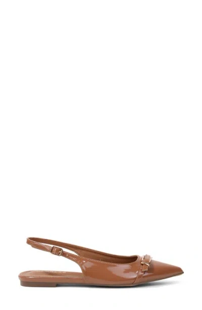 Berness Chantal Pointed Toe Slingback Flat In Multi