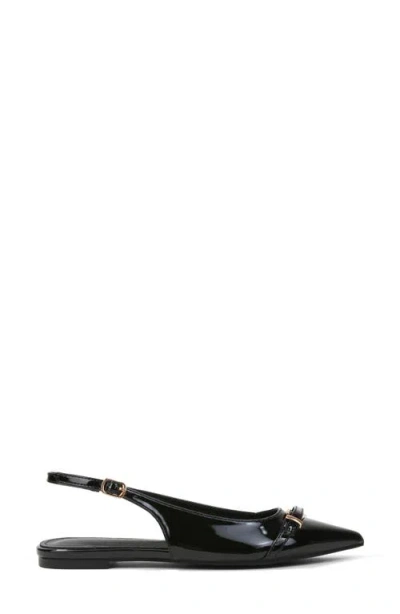 Berness Chantal Pointed Toe Slingback Flat In Multi