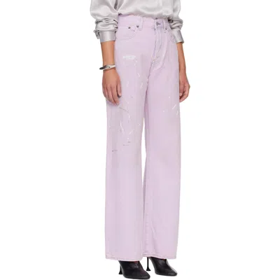 Acne Studios Pink 2021f Regular Fit Jeans In Pink