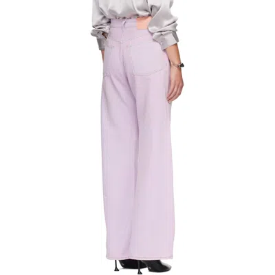 Acne Studios Pink 2021f Regular Fit Jeans In Pink