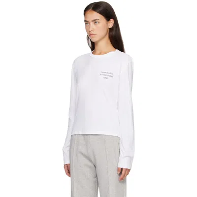 Acne Studios Logo-printed Distressed Cotton And Hemp-blend T-shirt In Multi