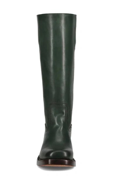 Frye Campus Knee High Boot In Green