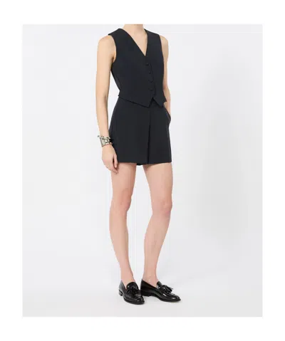 Max Mara Combinaison Short En Cady In Blue