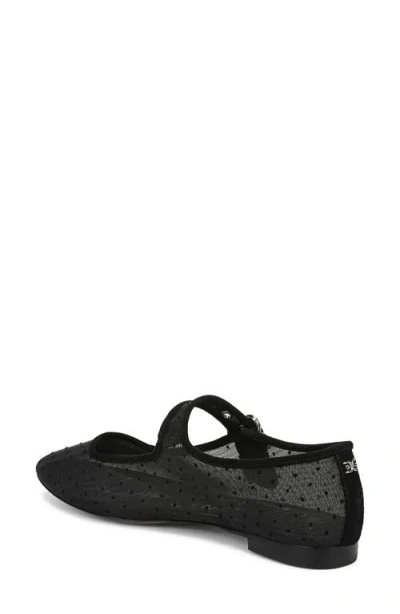 Sam Edelman Michaela Mesh Mary Jane Flat In Black