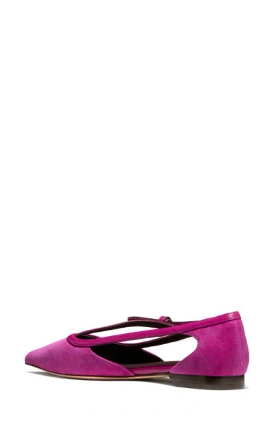 Kate Spade New York Loop Pointed Toe Flat In Purple
