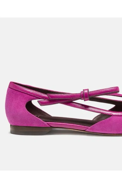 Kate Spade New York Loop Pointed Toe Flat In Purple