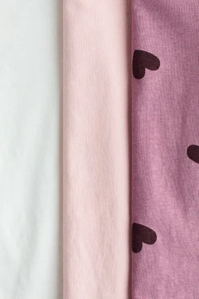 H&m 3-pack T-shirts In Multi