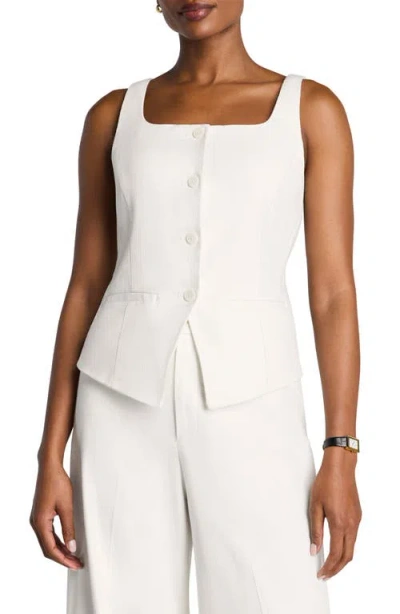 Spanx ® Cotton Blend Vest In White