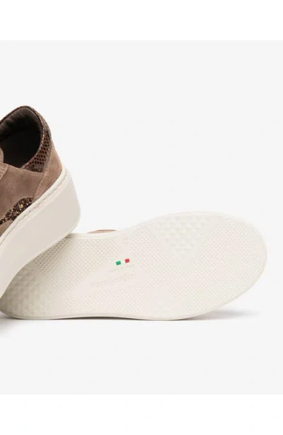 Nerogiardini Platform Side Zip Sneaker In Multi