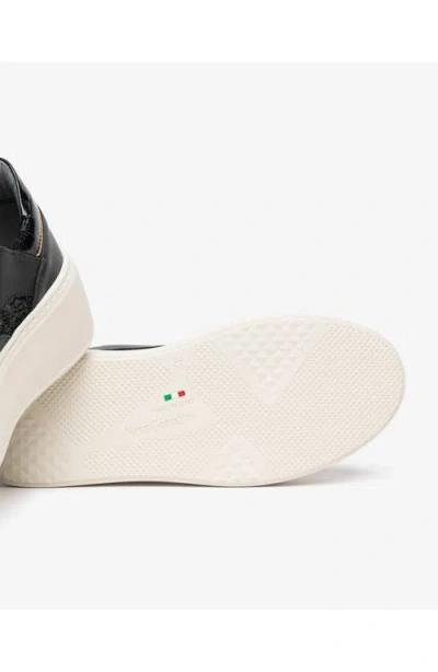 Nerogiardini Platform Side Zip Sneaker In Black