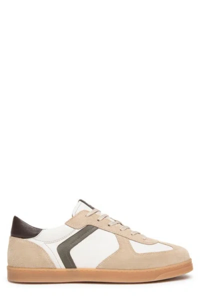 Nerogiardini Leather Low Top Retro Sneaker In Multi