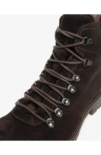 Nerogiardini Hiker Leather Boot In Brown