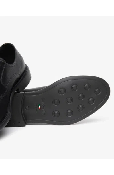 Nerogiardini Plain Toe Derby In Black
