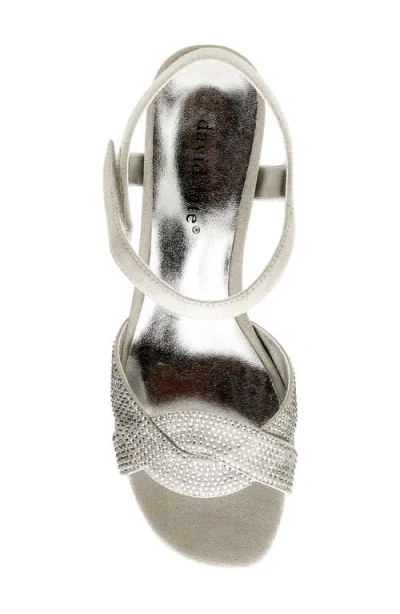 David Tate Rona Sandal In White