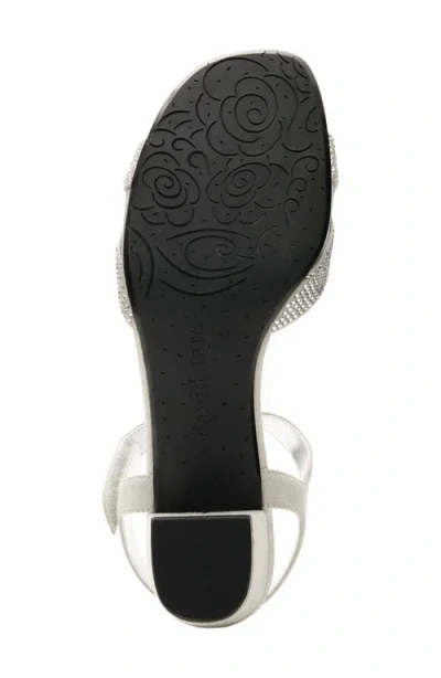 David Tate Rona Sandal In White