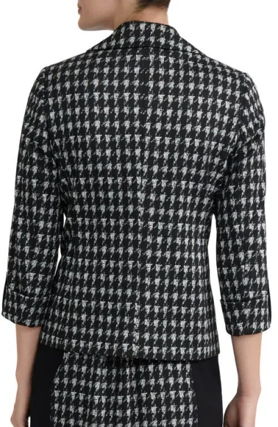 Kasper Open Front Seamed Jacket In Black