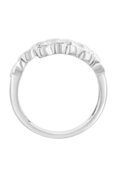 Effy Multi Row Diamond Statement Ring In Silver