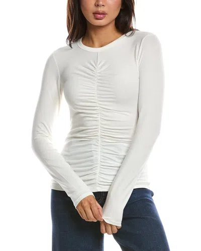 Rag & Bone Plain Colour T-shirts In White