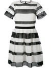 Michael Michael Kors Paneled Crocheted Lace Mini Dress