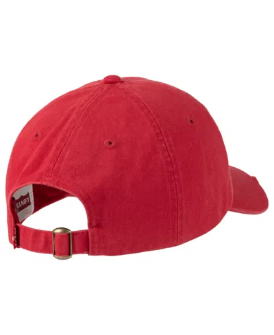 Levi's Men's Distressed Baseball Hat In Red