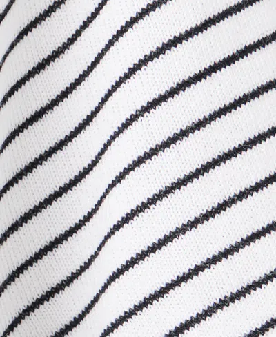 Mango Pull-over Maille Fine Manches Courtes In Multi