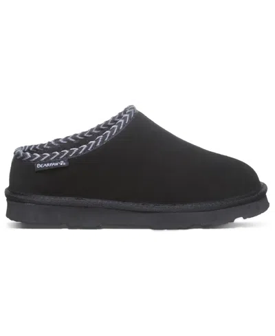 Bearpaw Tabitha Genuine Shearling Lined Slipper In Black