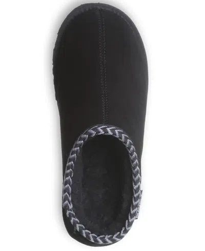 Bearpaw Tabitha Genuine Shearling Lined Slipper In Black