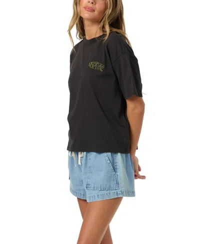 O'neill Board Embroidered T-shirt In Black