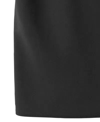 Mango Draped Halter Top In Black