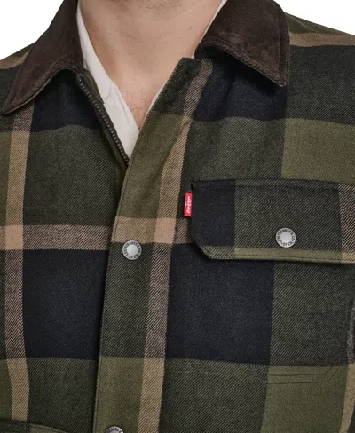 Levi's Quilted Work Jacket In Multi
