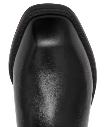 Steve Madden Primo Tall Leather Boot In Black