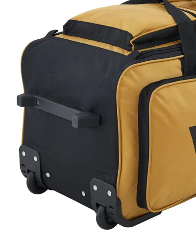 Wrangler Multi-pocket Large Upright Rolling Duffel In Ambergold